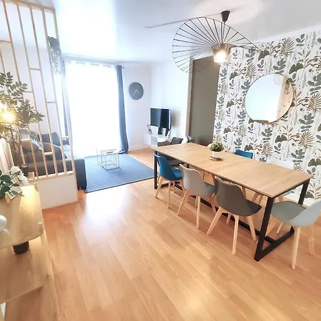 Apartment Disneyland - Paris 15 Min - Parking - 8 Personnes