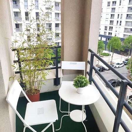 Apartamento Disneyland - Paris 15 Min - Parking - 8 Personnes Champs-Sur-Marne